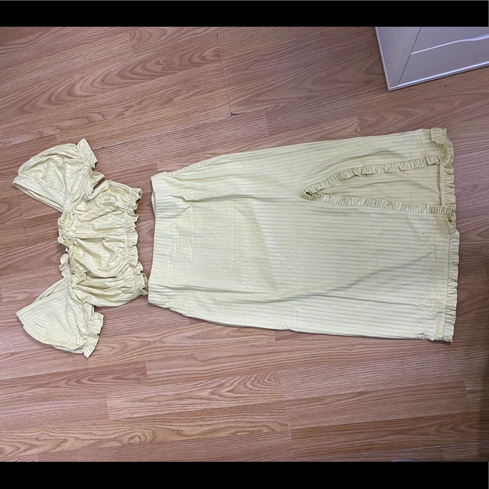 2 piece skirt set